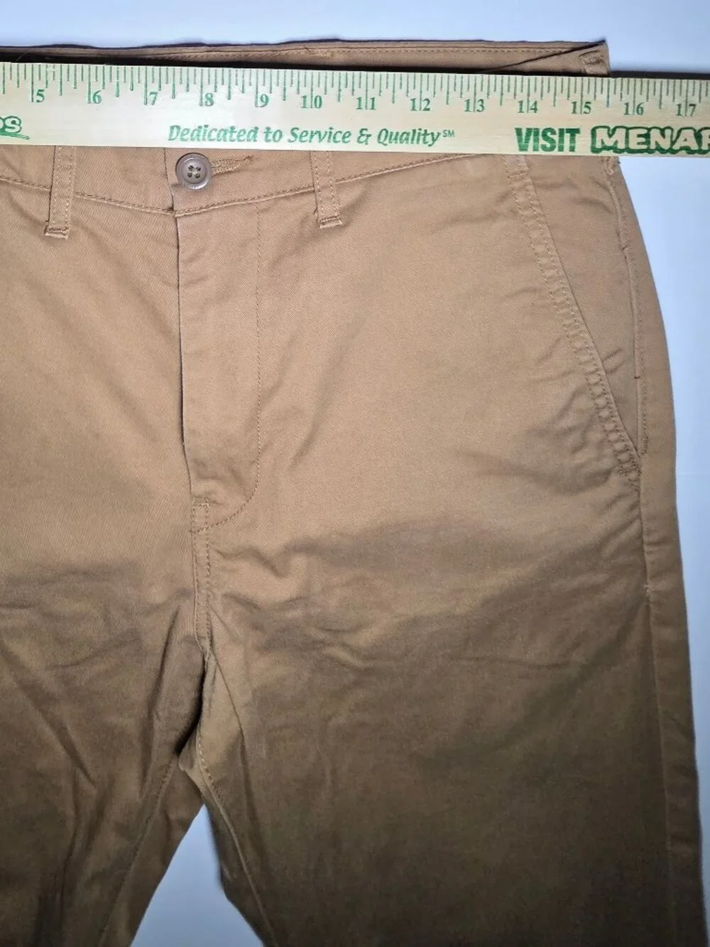 Levi Strauss Two Horse Brand Mens Caramel Brown Denim Jeans Size 30 x 32